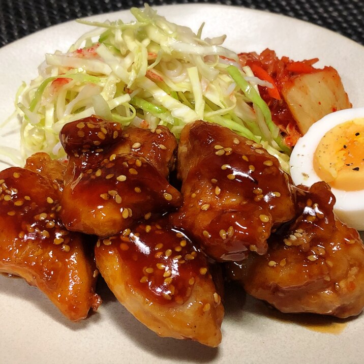 揚げない簡単!ご飯が進むヤンニョムチキン